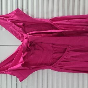 Elegant Pink Maxi Dress